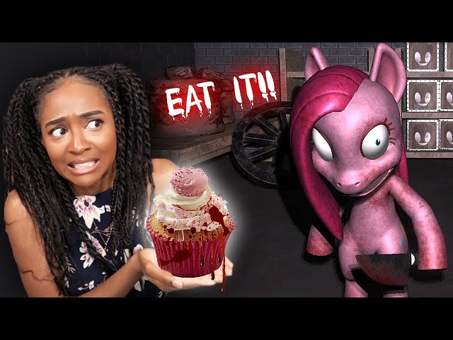 DO NOT EAT PINKIE PIE'S CUPCAKE!! | Pinkie Pie Cupcake Party class=