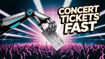 Snag Concert Tickets FAST with This Amazing Bot Trick