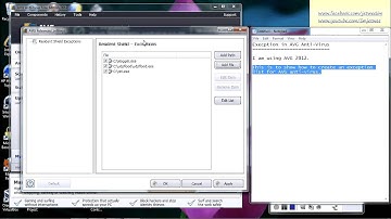 AVG Anti Virus Exception List for Malware Analysis or Security Tools