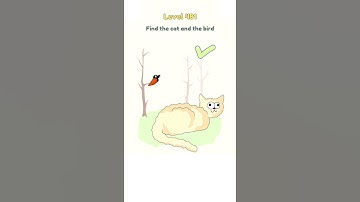Dop 2: Delete One Part - Find the cat and the bird (Level 481) #shorts #dop2