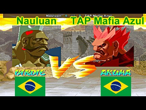 Street Fighter Alpha - Nauluan vs TAP Mafia Azul