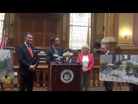 Fulop heckled at presser announcing Jersey City’s Katyn memorial will be moved