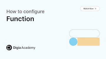 How to configure Function in Digia Dashboard | Step-by-Step Tutorial | Digia Academy