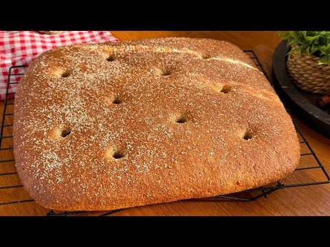 The Amazing Tray Bread: Forget About Kneading and Hassle🤩 The Easiest Homemade Bread Recipe You'l...