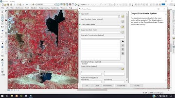 Change the Coordinate System of Raster in ArcGIS