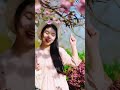 Hey,Let's enjoy the cherry blossoms together!#Chengdu#Qingbaijiang