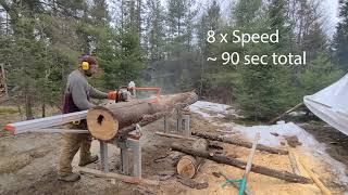 Logosol F2 Chainsaw Mill: Overview and How To