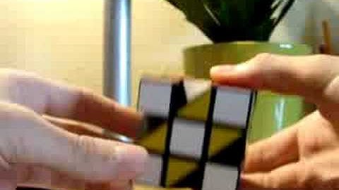 Half truncated cube with corners (Rubik