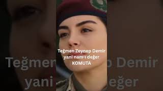 Teğmen Zeynep Demir Resimi