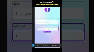 How to create login screen in figma