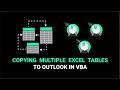 How To Copy Multiple Excel Tables To Outlook Using VBA
