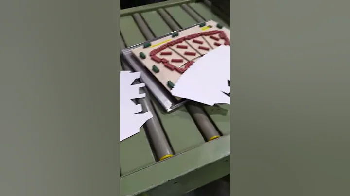 Visual Packaging RT-34-1 Roller Die Cutting Press