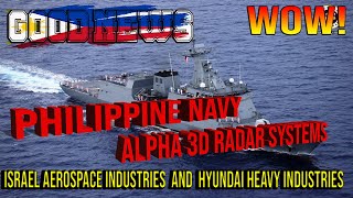 GOOD NEWS! Philippine navy Frigate and Corvette ship will install ALPHA 3D Radar Systems