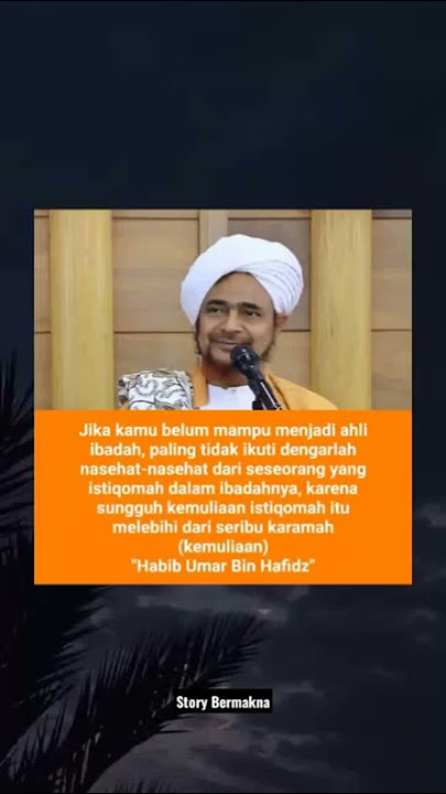 Story Wa || Habib Umar bin Hafidz #shorts