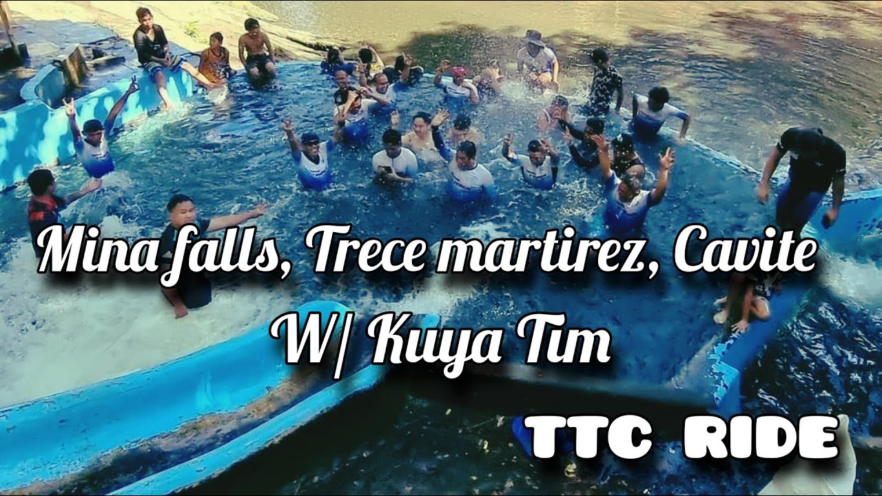 MINA FALLS, TRECE MARTIREZ, CAVITE TTC BIKE TO SWIM VLOG TAKE OVER