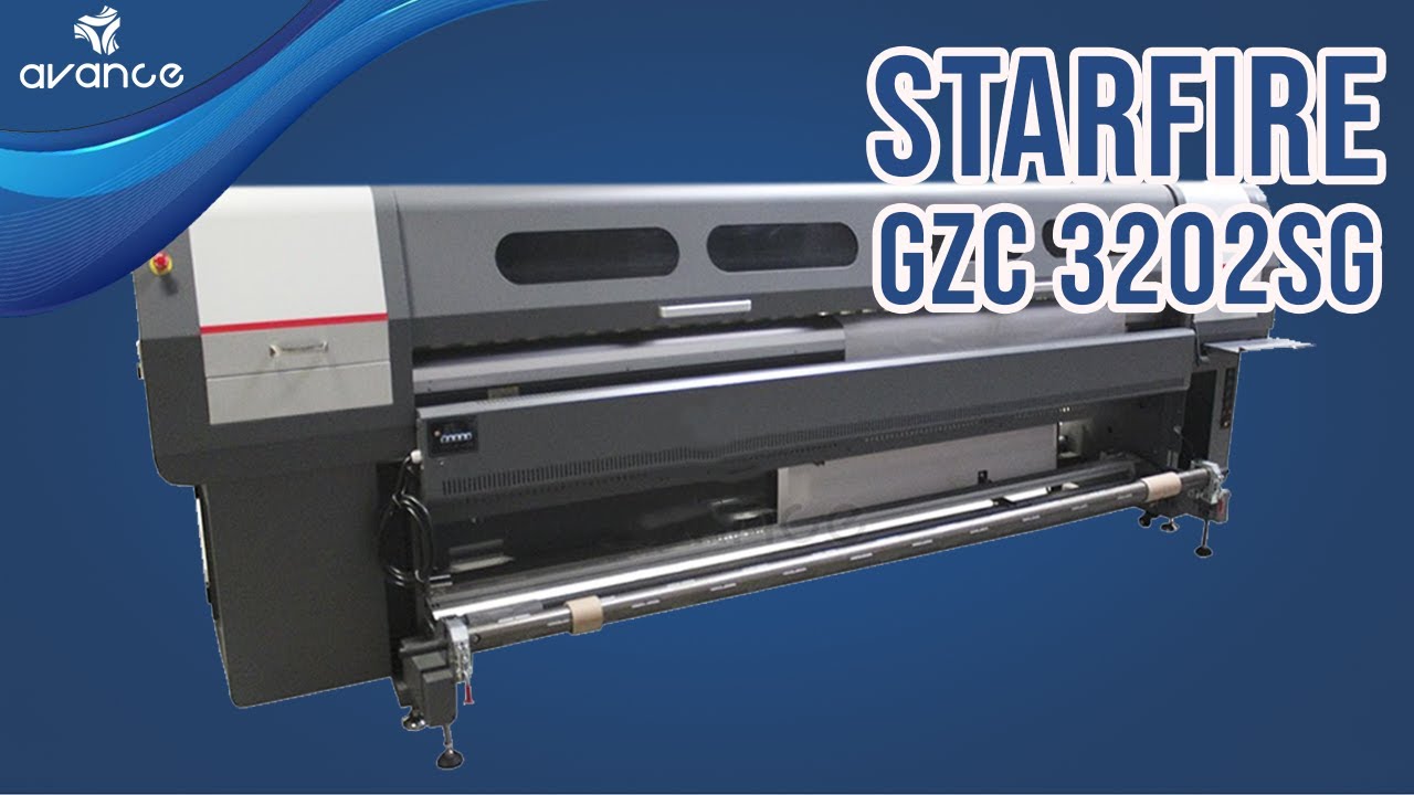 Impresora De Gran Formato Orion Jet Star Fire GZC 3202SG - YouTube