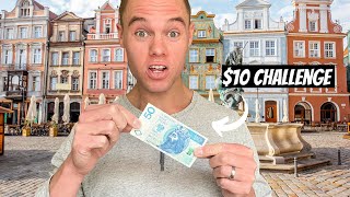 Travel Europe on a Budget (Poland $10 Dollar Challenge)