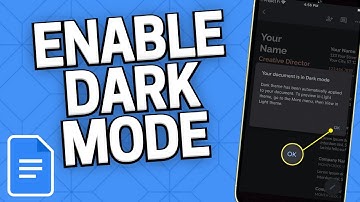 How to Enable Dark Mode on Google Docs (2025)