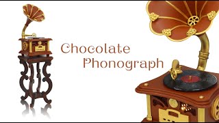 巧克力【留声机】Chocolate vintage phonograph