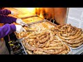 역대급 신선함? 당일 도축한 소만 사용하는 역대급 한우곱창, 막창, 돼지곱창, 청년사장님 / Grilled Beef Intestine - Korean Street Food
