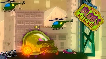 Суровый Лизун Глазастик на Военной Базе! Игра Tales from Space Mutant Blobs Attack