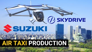 SkyDrive Begins Air Taxi Production at Suzuki Plant in Japan