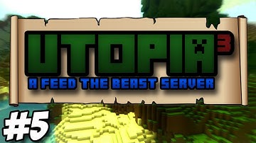 Feed the Beast Ultimate: Utopia³ - Composter, Sewage collector and Industrial Fertiliser #5