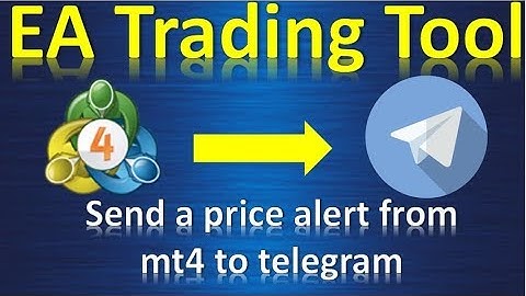 Price alert from metatrader 4 to telegram with customizable message