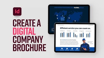 Create a digital brochure with pop-out windows in Adobe InDesign