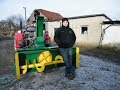 Pług wirnikowy, homemade snowblower in Raków