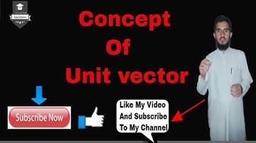 Class 11th: Chapter 2 || Concept of Unit Vector || Physic video In Urdu/Hindi || By Easy Science
