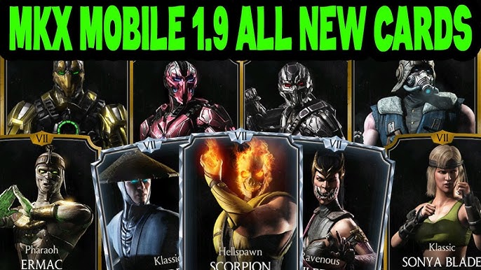 Galáxia Mortal Kombat : Atualização 1.14 para MKX Mobile