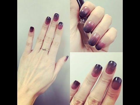 როგორ გავიკეთოთ მანიკიური ომბრე