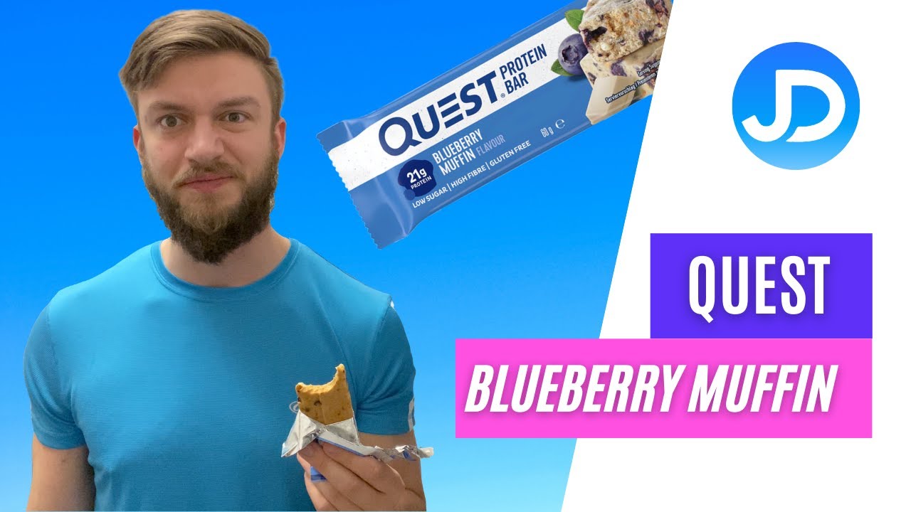 Blueberry Muffin Quest Bar Review YouTube