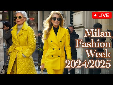 Milan Fashion Week 2024/2025: How beautifully people dress up for a major fashion holiday.