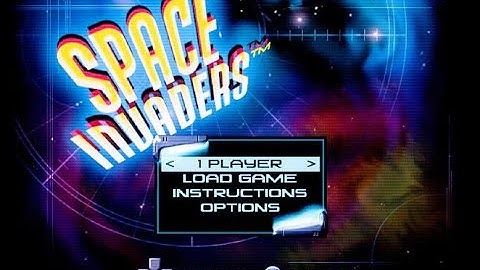 Space Invaders PS1 Longplay