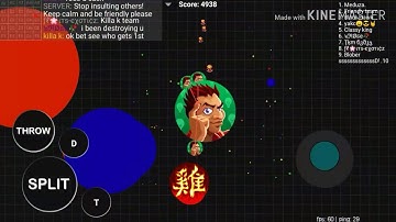 BLOB.IO DOUBLESPLIT & POPSPLIT KING! BLOBIO TRICKS INSANE!