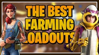 The BEST Farming Hero Loadouts in Fortnite Save the World!