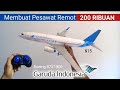 HOW TO MAKE RC FOAM PLANE BOEING 737 - rc drone convert to plane - diy rc plane