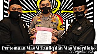 Pertemuan Mas M Taufiq dan Mas Moerdjoko | 14 Agustus 2020 | PSHT