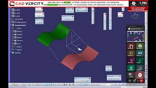 Generative Shape Design (GSD) in CATIA | Day 2 | Surface Modeling | MNC OEM Method