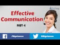 Effective Communication Skills - Part 4