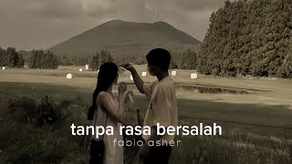 tanpa rasa bersalah || Fabio Asher ( speed up   reverb   lyrics )