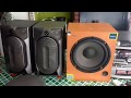 Cómo conectar un Subwoofer Activo a Minicomponente
