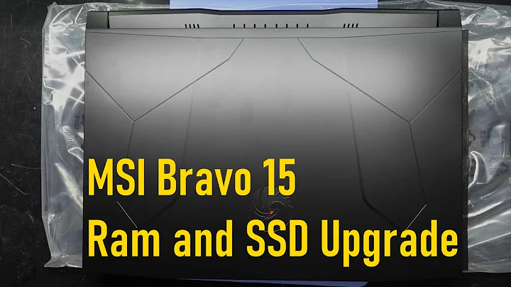 Enhance MSI Bravo 15: SSD & RAM Upgrade Guide