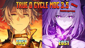 E0 Castorice and Phainon True 0 Cycle NEW MoC 3.5 | Honkai: Star Rail