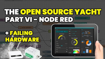Node Red with Signal K on the Open Source Yacht project - plus frustrating hardware failures