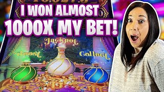 😲 The MOST OUTRAGEOUS JACKPOT HANDPAY  🧞‍♂️ Mystery of The Lamp screenshot 2