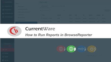 How to Run Reports in BrowseReporter Employee Monitoring Software (Tutorial) | CurrentWare