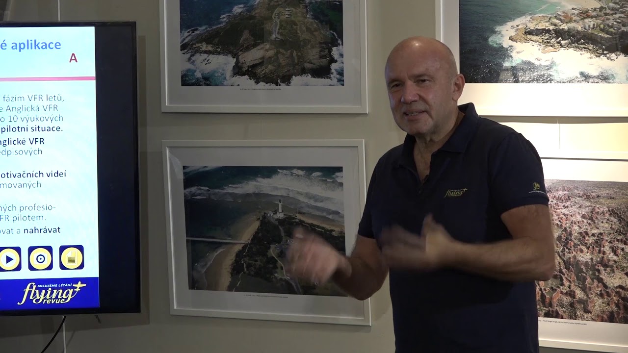 Anglická VFR komunikace, prezentace aplikace